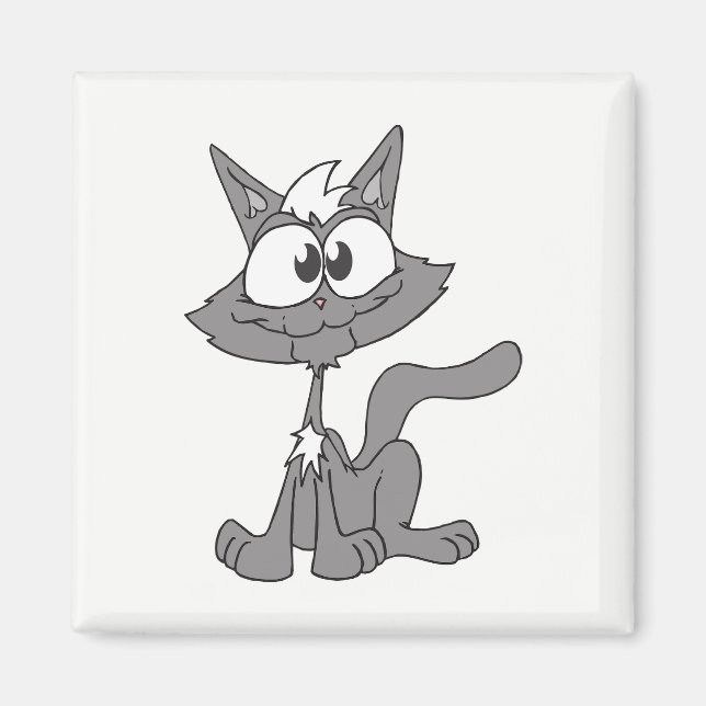 Íman Cinza Cat (Frente)