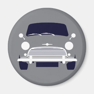 Íman Cinza Clássica Morris Mini Cooper