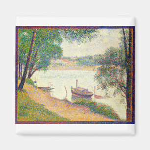 Íman Cinza de arte por Georges Seurat