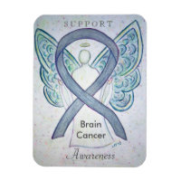 Cinza de Consciência do Cancer Cérebro Fita Angel 