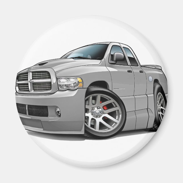 Íman Cinza Dodge SRT10 Ram Dualcab (Frente)