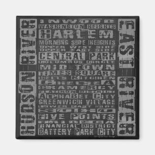 Íman Cinza dos bairros da NYC