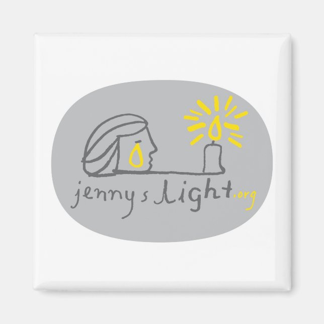 Íman Cinza Magnet (Frente)