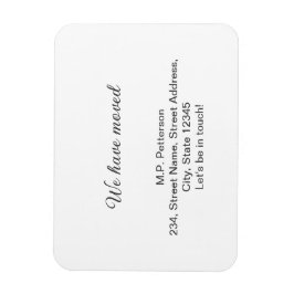 Íman cinza mínima que movemos para adicionar o nome e o