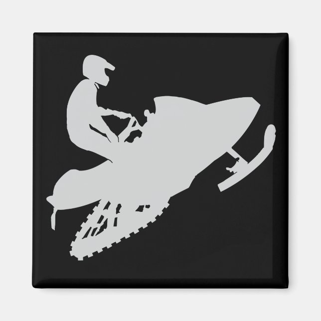 Íman Cinza-Snowmobile (Frente)