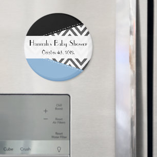 Íman Cinza Zigzag, Chevron, Zigzag Patterno, Chá de fra