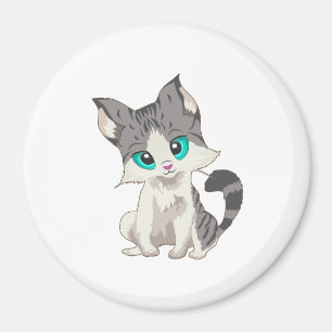 ÍMAN CINZAS CUTAS E PEQUENAS PEQUENAS COZINHAS COM OLHO