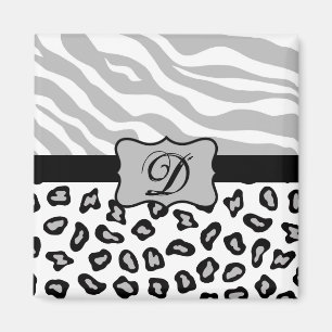 Íman Cinzas, Zebra Negra e Chita Personalizadas