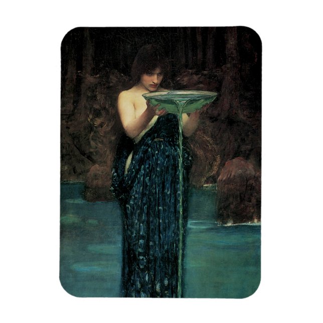 Íman Circe Invidiosa de John William Waterhouse (Vertical)