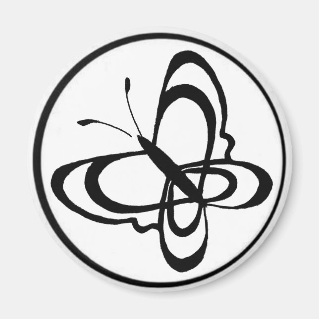 Íman circo, borboleta 1 (Frente)