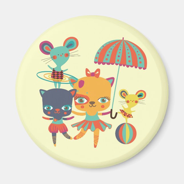 Íman Circo Cuties (Frente)