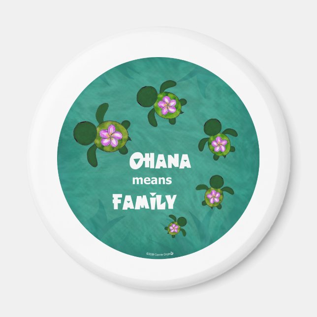 Íman Círculo_da Família do Mar Honu (Frente)