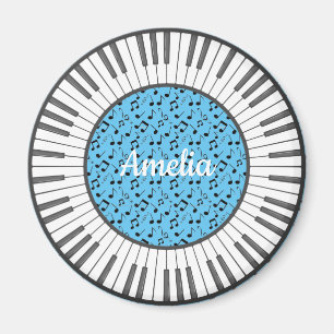 Íman Círculo de Chaves de Piano Design Magnet