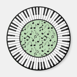 Íman Círculo de Chaves Piano Design