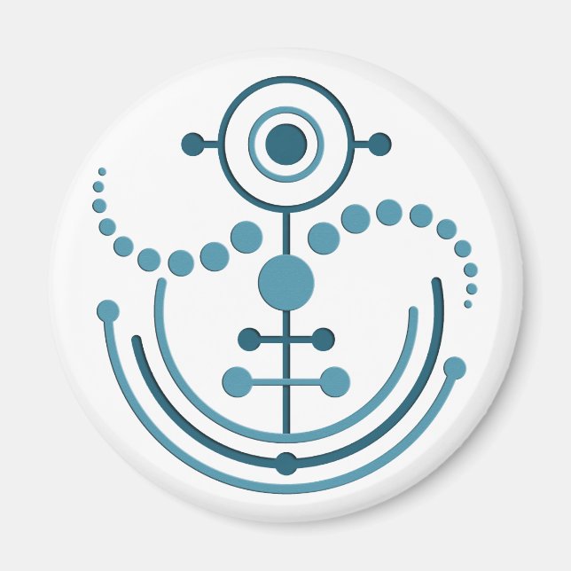 Íman círculo de culturas VIII (Frente)