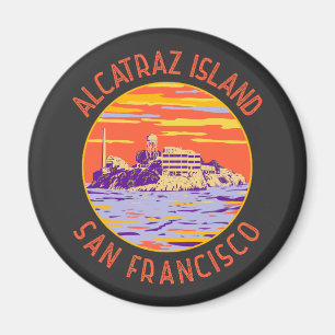 Íman Circulo de Distressão da Ilha Alcatraz San Francis