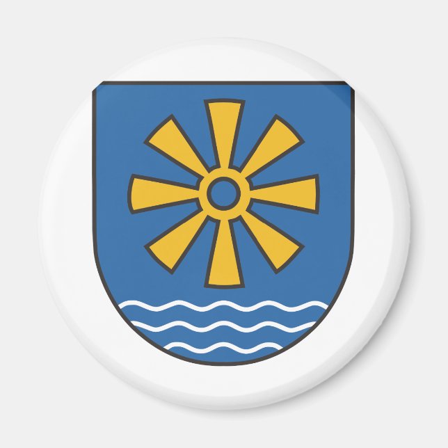 Íman Círculo de lago de solo (Frente)