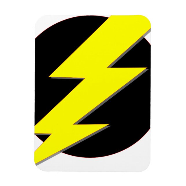 Íman Círculo de Relâmpago (Vertical)