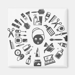 Íman Círculo dos produtos de Skincare