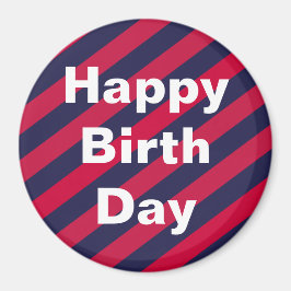 Íman Círculo Especial Feliz Dia de Nascimento