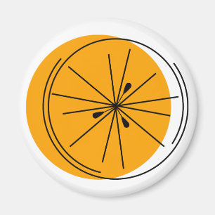 Íman Círculo magnético de laranja Citrus