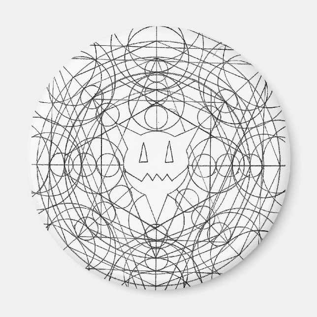 Íman círculo percentual (Frente)