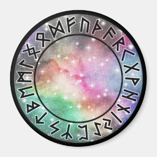 Íman Círculo Rune Galáxia Prismática [00. vazio]