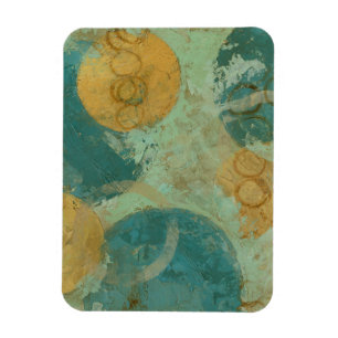 Íman Círculos Azul e Amarelo