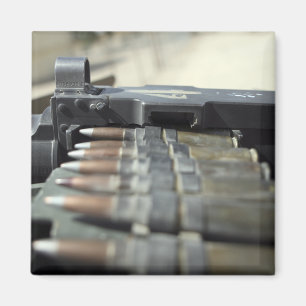 Íman círculos da metralhadora do Cinqüênta-calibre