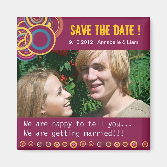 Íman Círculos Decor -5 (Frente)