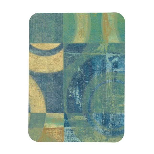 Íman Círculos e painéis multicoloridos (Vertical)