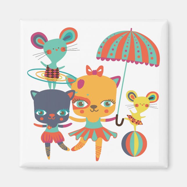 Íman Circus Cuties (Frente)