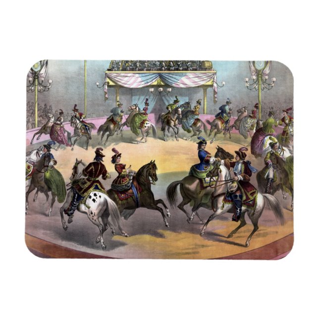 Íman Circus Grand Finale, 1872. (Horizontal)
