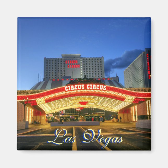 Íman Circus Vegas Resort Magnet (Frente)