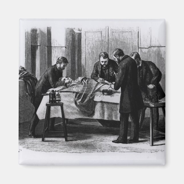 Íman Cirurgia antisséptica, 1882 (Frente)