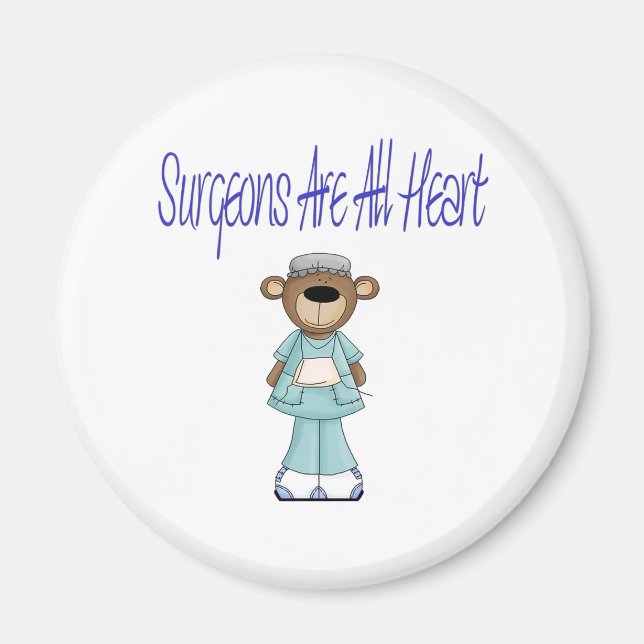 Íman Cirurgiões São Todos Corações (Frente)