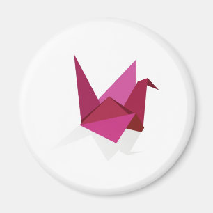 Íman cisne do origami
