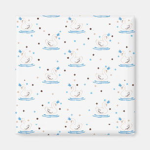 Íman Cisne Encantado lago Swan Fairy Tale Crowan Swan