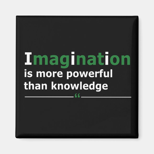 Íman Citação da vida motivacional (Frente)