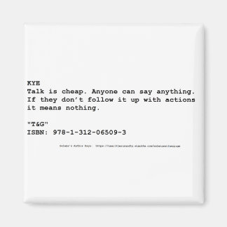 Íman Citação de Chave em "T&G"