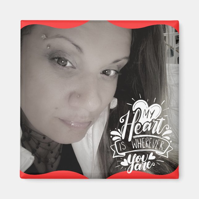 Íman Citação de distância longa do dia do Namorados de  (Frente)