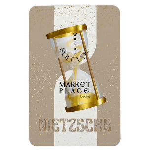 Íman Citação de Filosofia Introduzida pela Arte Dourada