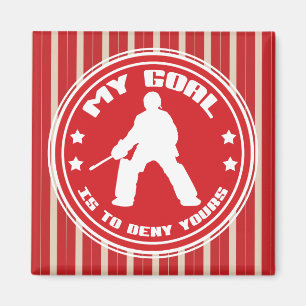 Íman Citação de Goalie de Hóquei em Campo