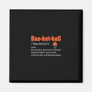 Íman Citação de Jogador de Basquete Amante de Basquete