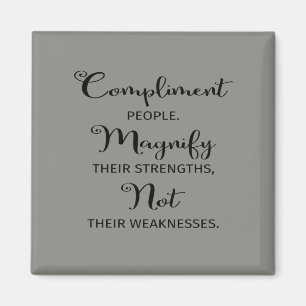 Íman Citação de Pessoas de Cumprimento Ampliam suas for