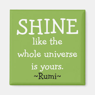 Íman Citação de Rumi Motivacional