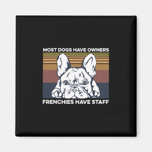 Íman Citação Do Bulldog Para Um Proprietário Francês