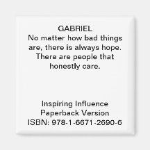 Citação do ímã "Influência Inspiradora"