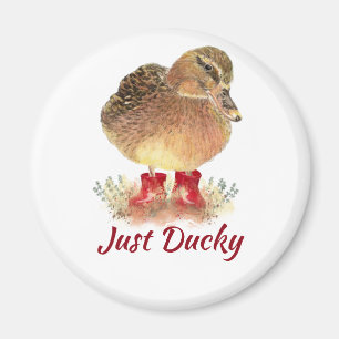 Íman Citação do Pato Bonito Citação "Só Ducky"  