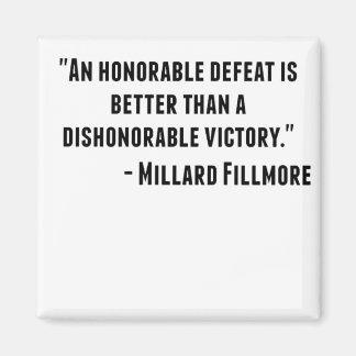 Íman Citação do presidente dos EUA, Millard Fillmore: "